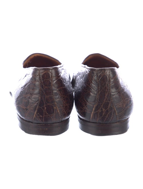 Ralph Lauren Crocodile Ballet Flats