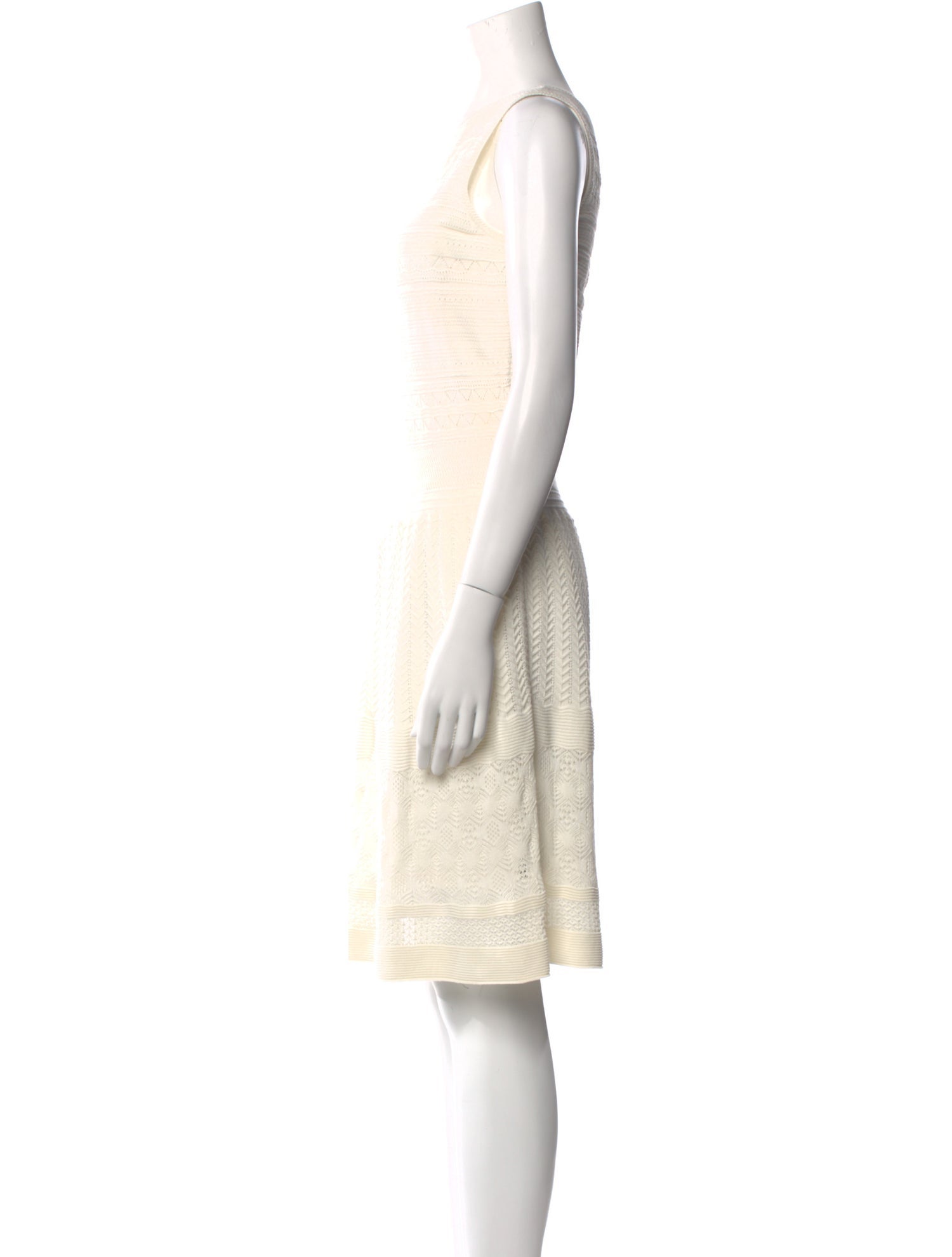 Ralph Lauren Scoop Neck Knee-Length Dress