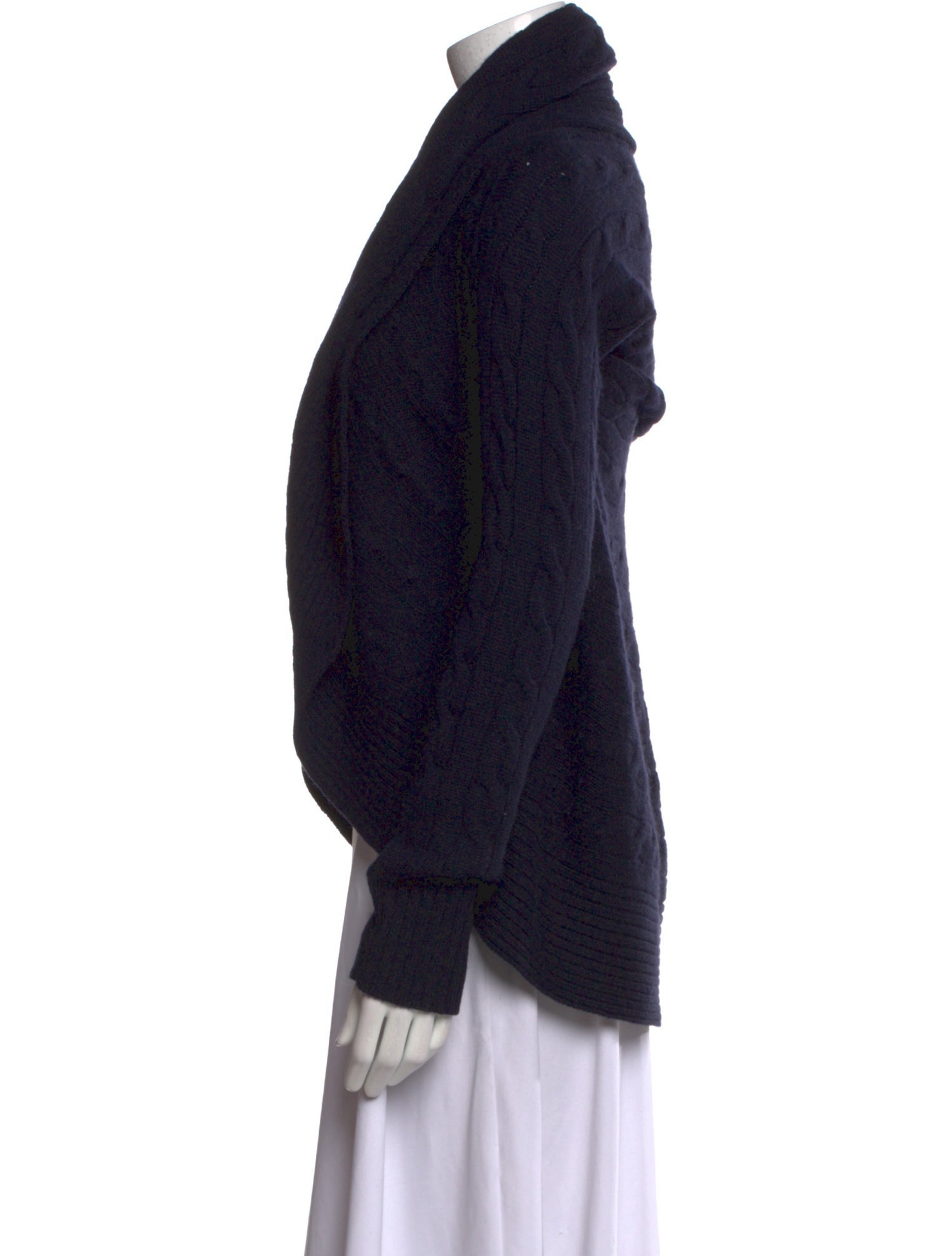 Ralph Lauren Cashmere Open Front Sweater