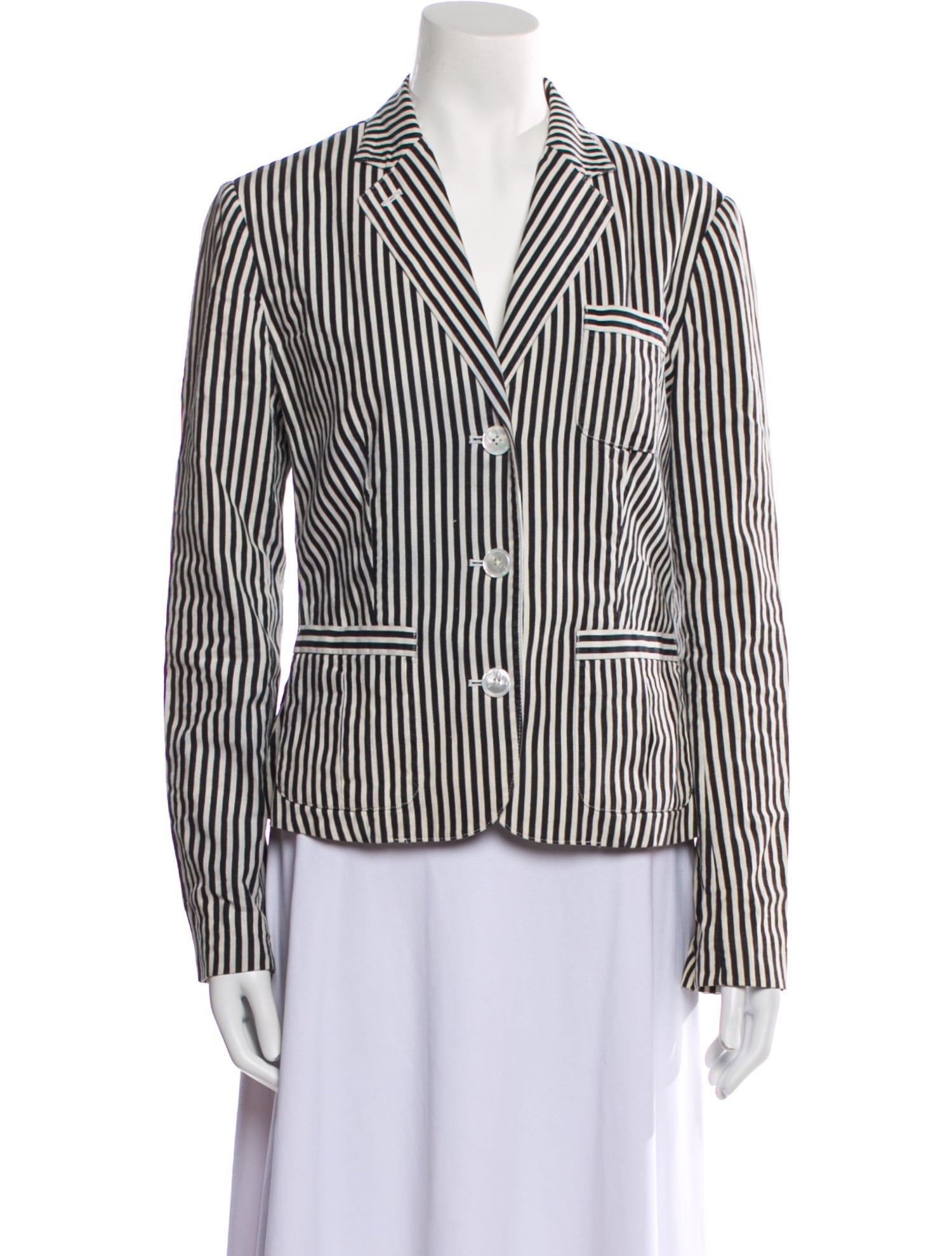 Ralph Lauren Linen Striped Blazer