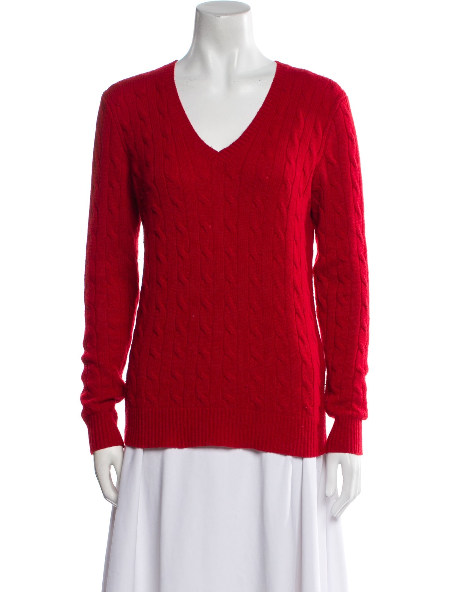 Ralph Lauren Cashmere V-Neck Sweater