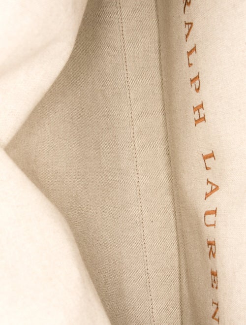 Ralph Lauren Purple Label Bedford Calfskin-Trim Canvas Duffel