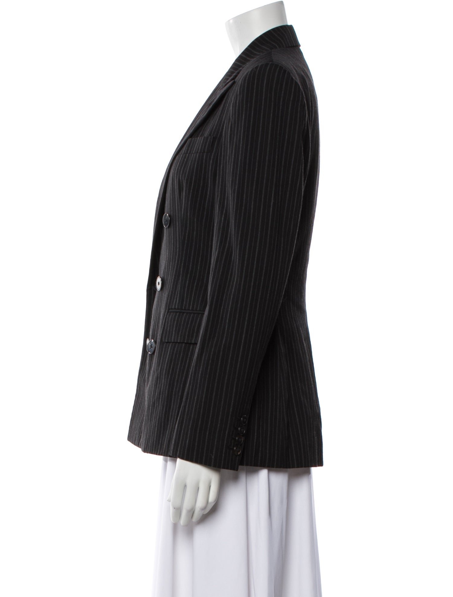 Ralph Lauren Wool Striped Blazer
