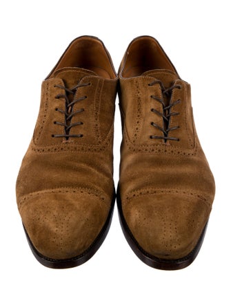 Ralph Lauren Purple Label Suede Brogues