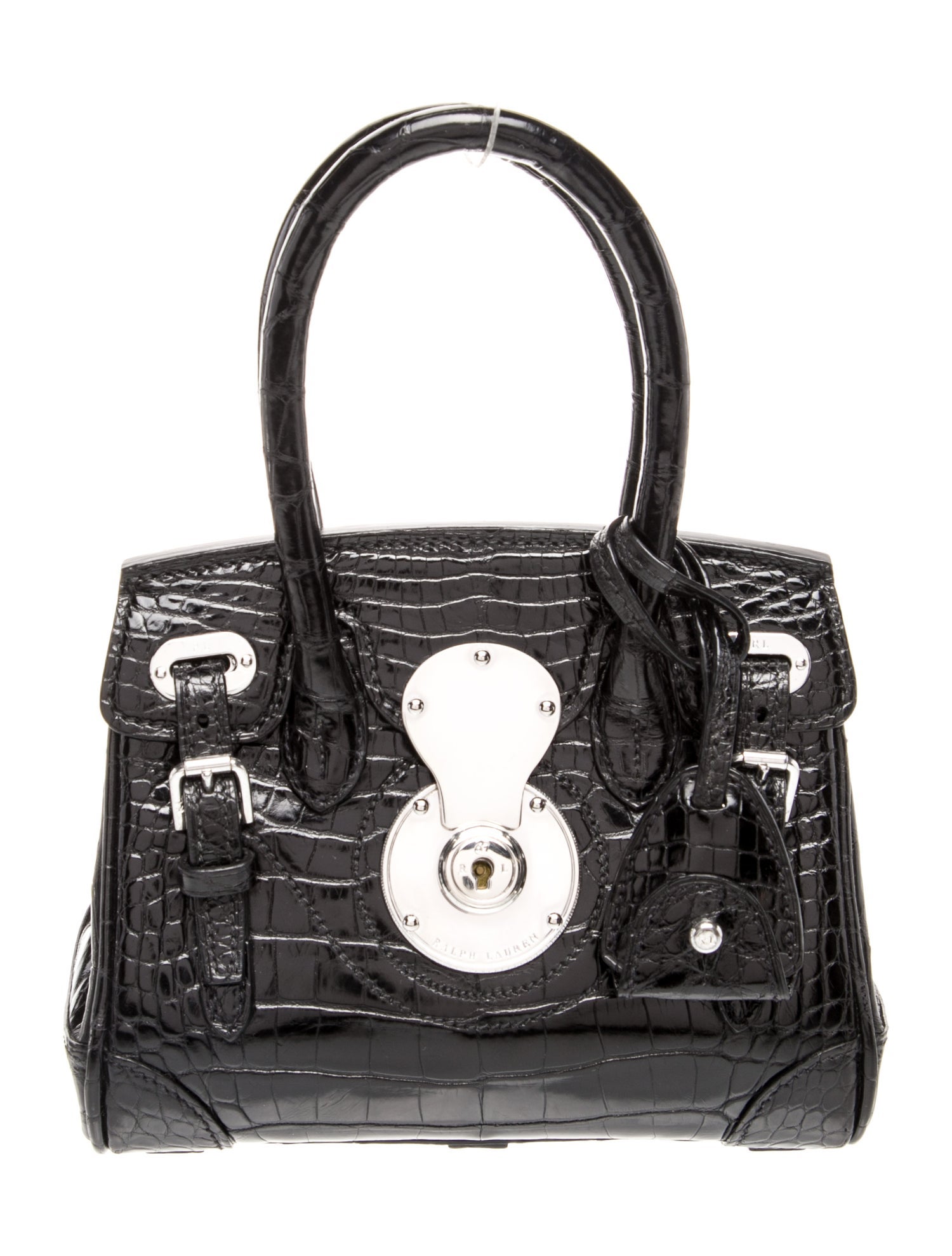 Ralph Lauren Alligator Top Handle Bag