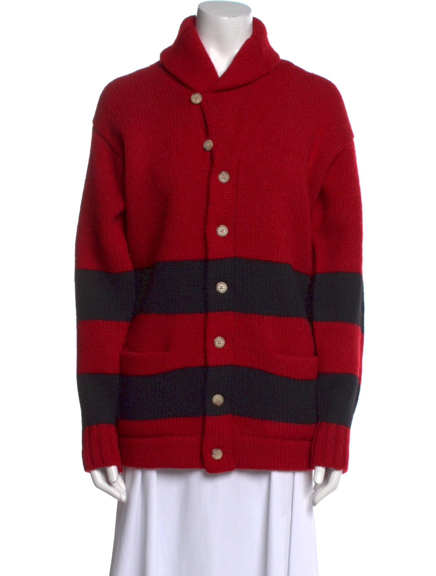 Ralph Lauren Wool Striped Sweater