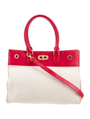 Ralph Lauren Handle Bags Canvas Top Bag
