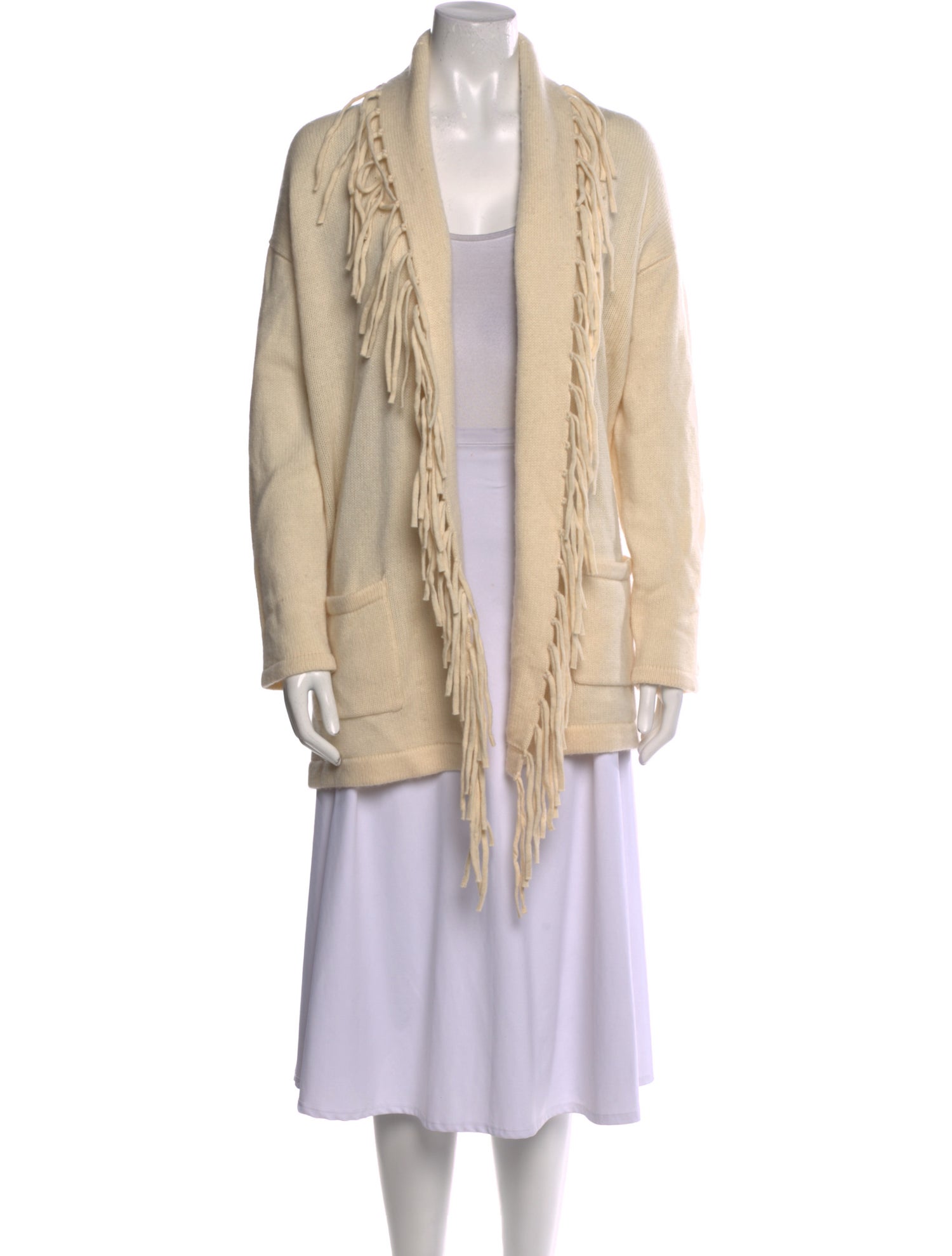 Ralph Lauren Wool Open Front Sweater