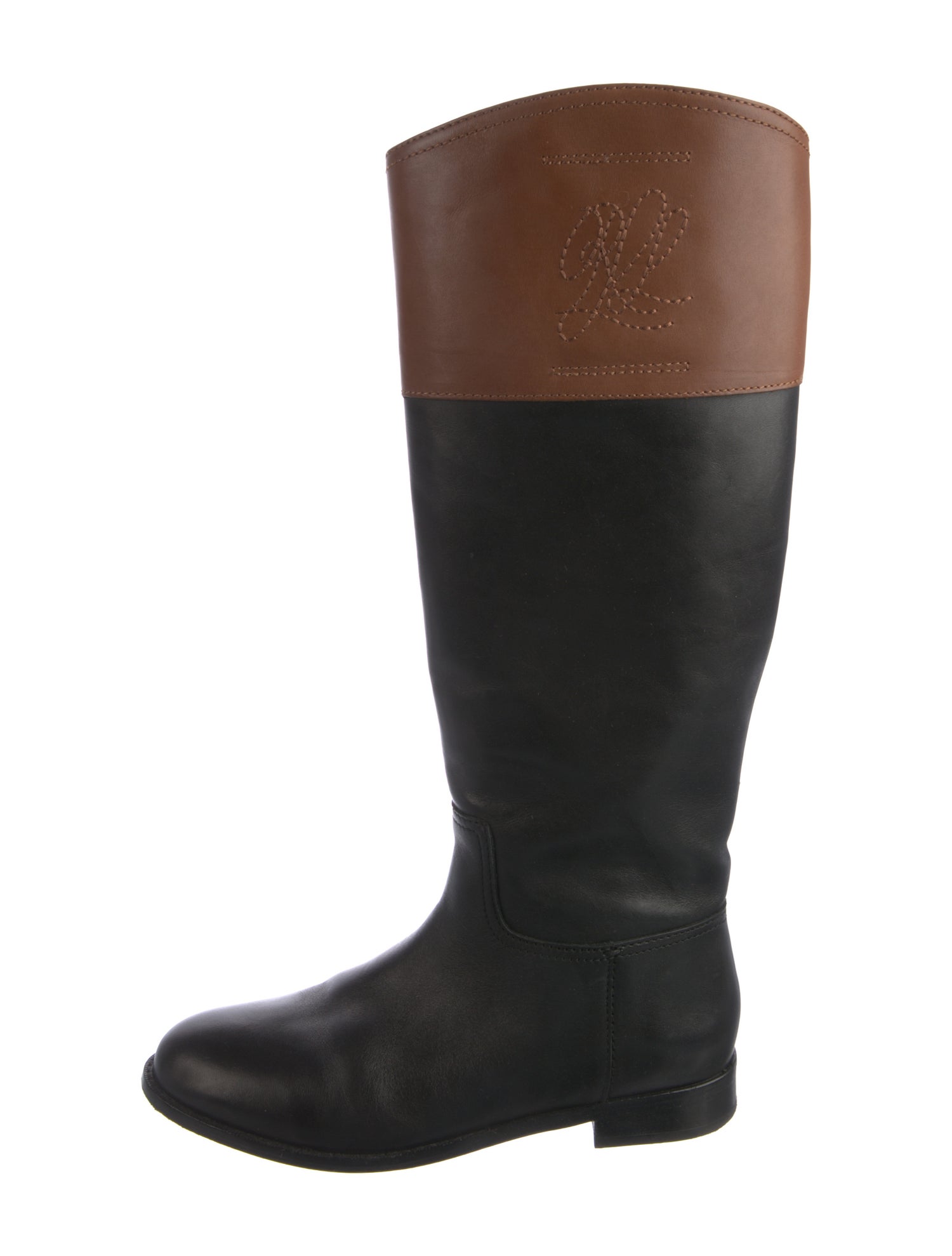 Ralph Lauren Leather Riding Boots