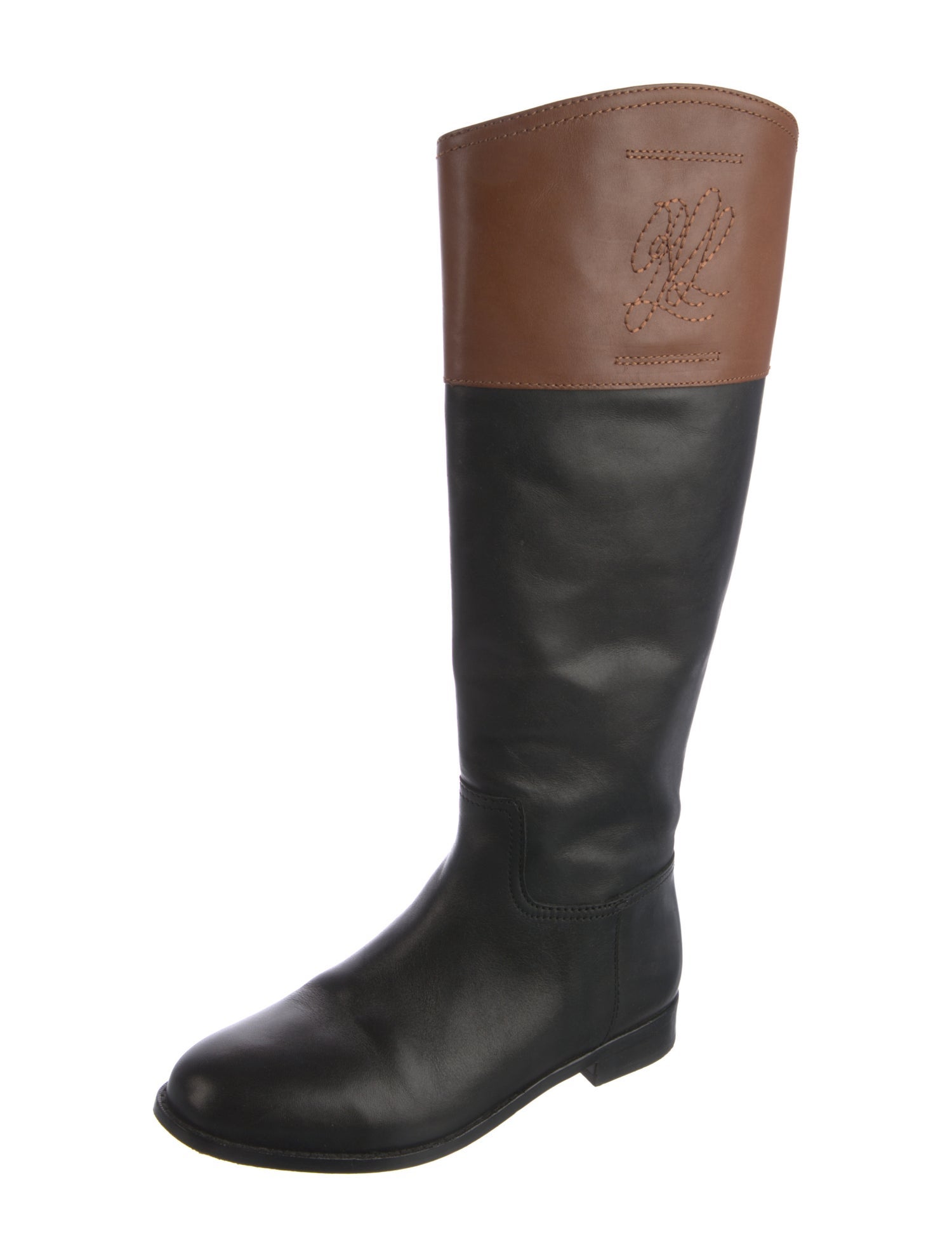 Ralph Lauren Leather Riding Boots