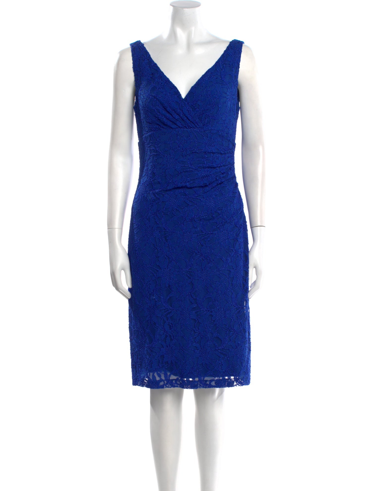 Ralph Lauren V-Neck Knee-Length Dress