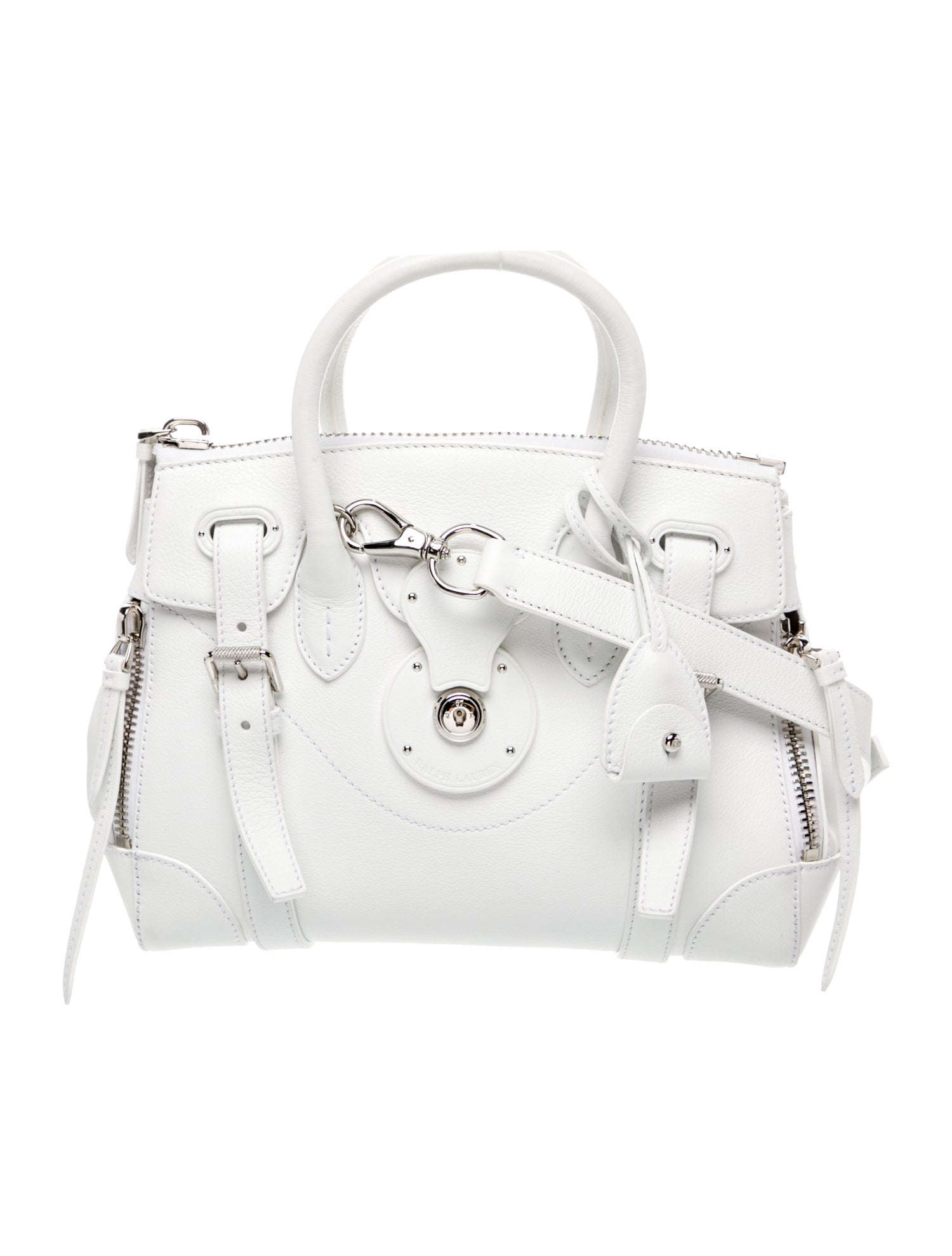 Ralph Lauren Leather Top Handle Bag