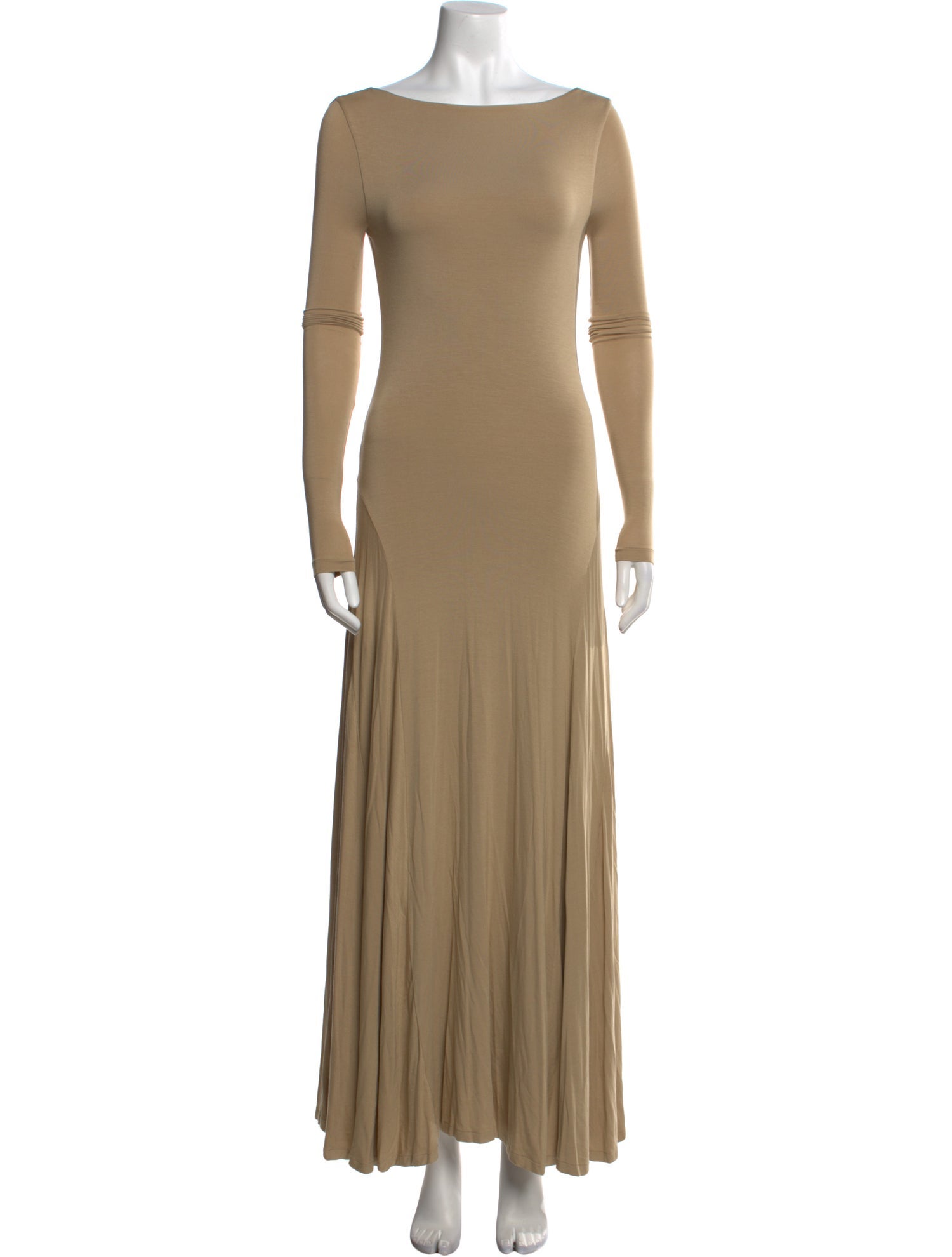 Ralph Lauren Bateau Neckline Long Dress w/ Tags