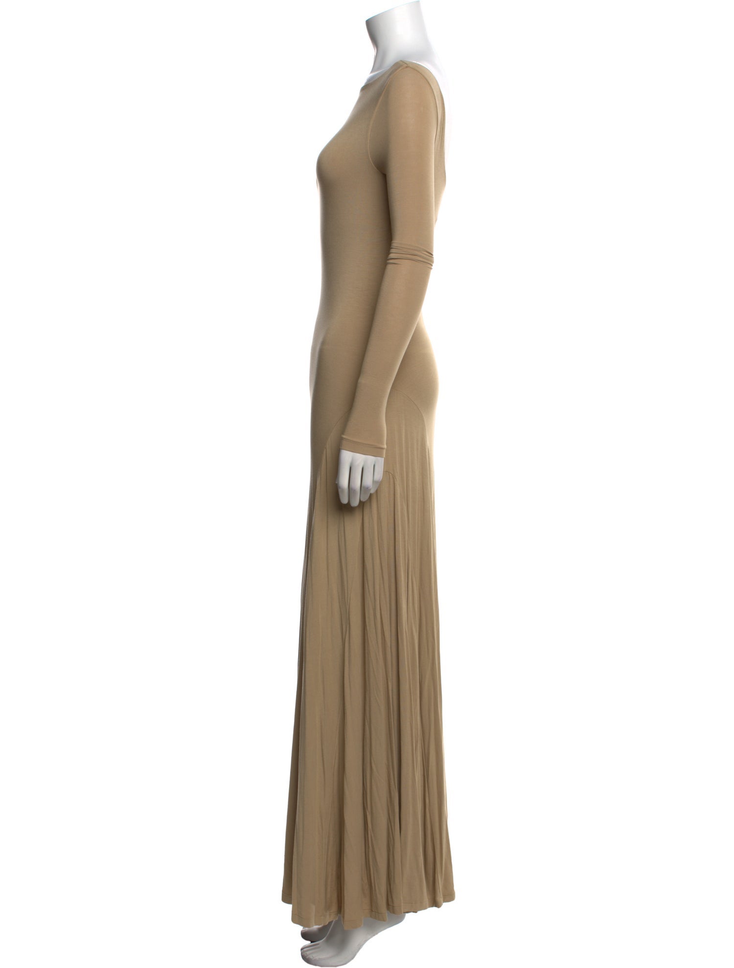 Ralph Lauren Bateau Neckline Long Dress w/ Tags