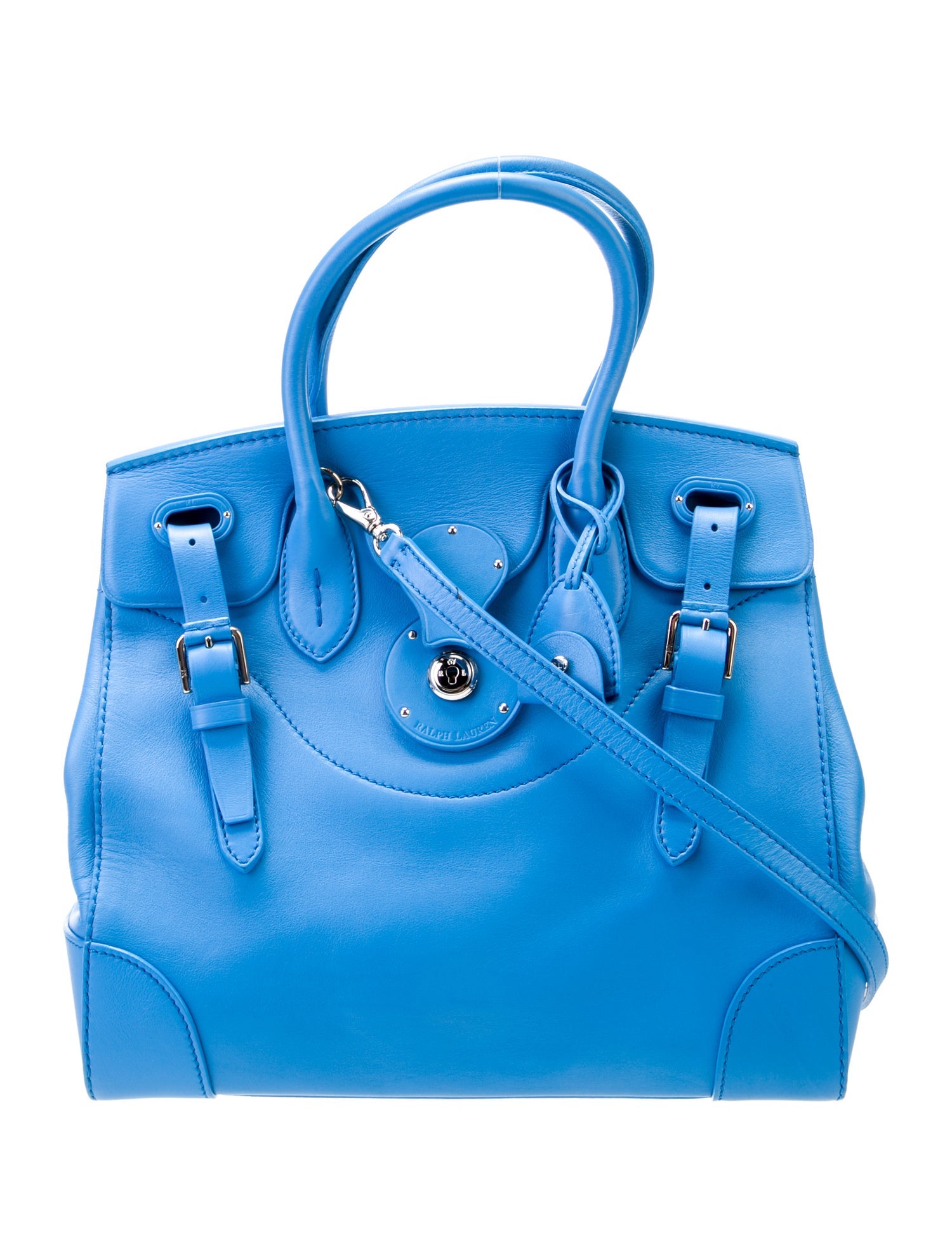 Ralph Lauren Leather Top Handle Bag
