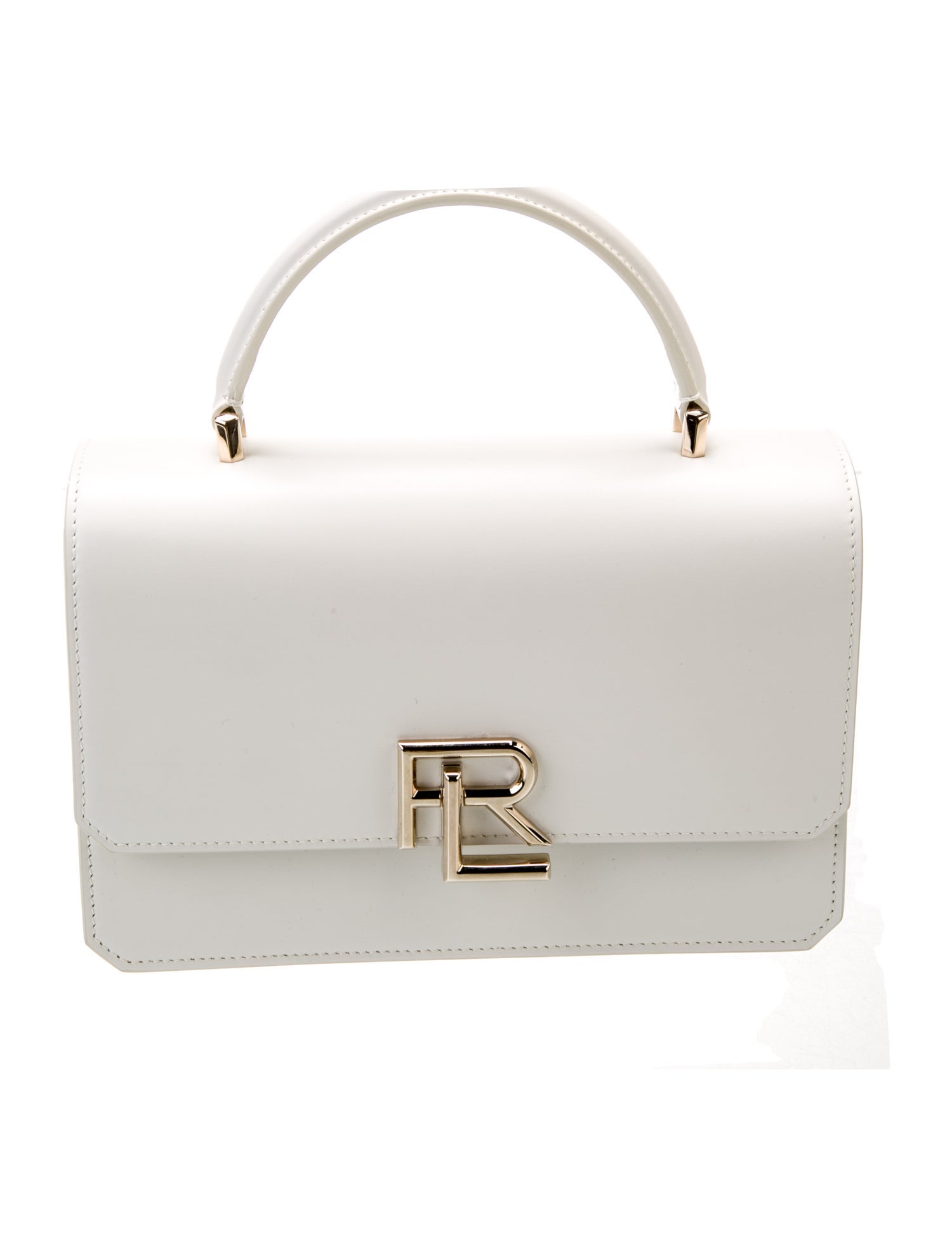 Ralph Lauren Leather Top Handle Bag