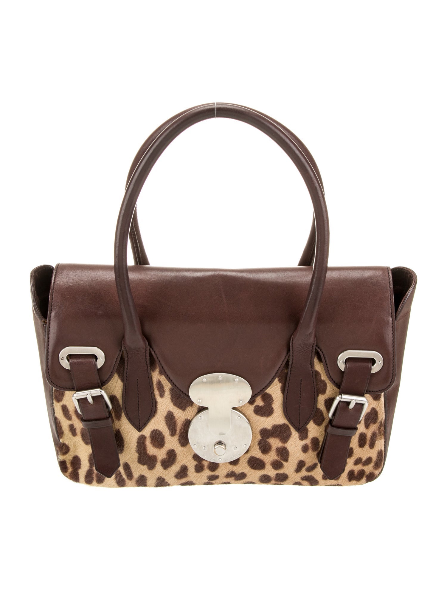 Ralph Lauren Ponyhair Top Handle Bag