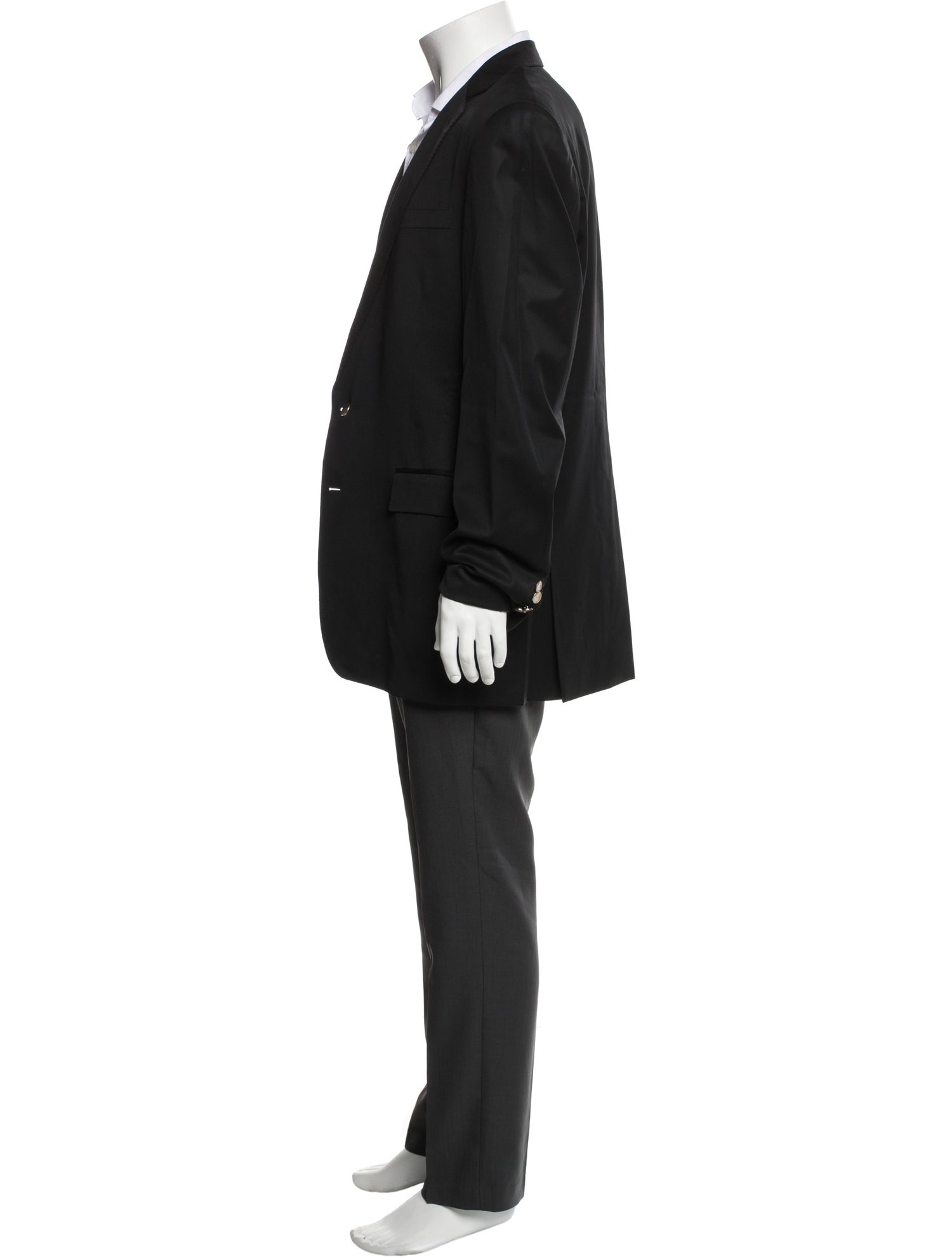 Ralph Lauren Black Label Embroidered Accent Blazer