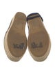 Ralph Lauren Purple Label Suede Embroidered Accent Espadrilles