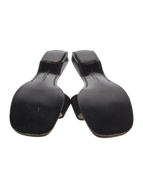 Ralph Lauren Suede Slides