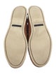 Ralph Lauren Leather Colorblock Pattern Boat Shoes