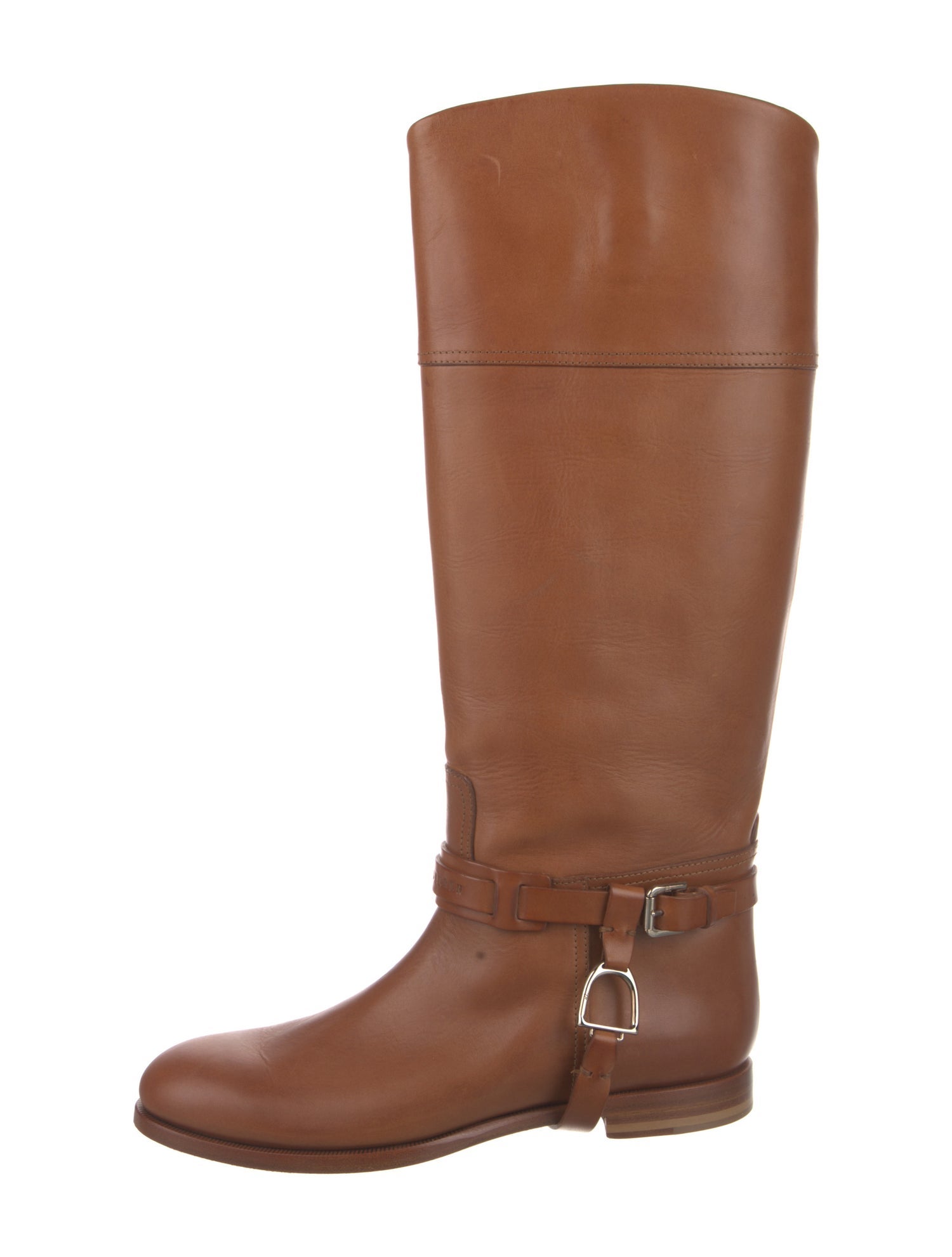 Ralph Lauren Leather Riding Boots