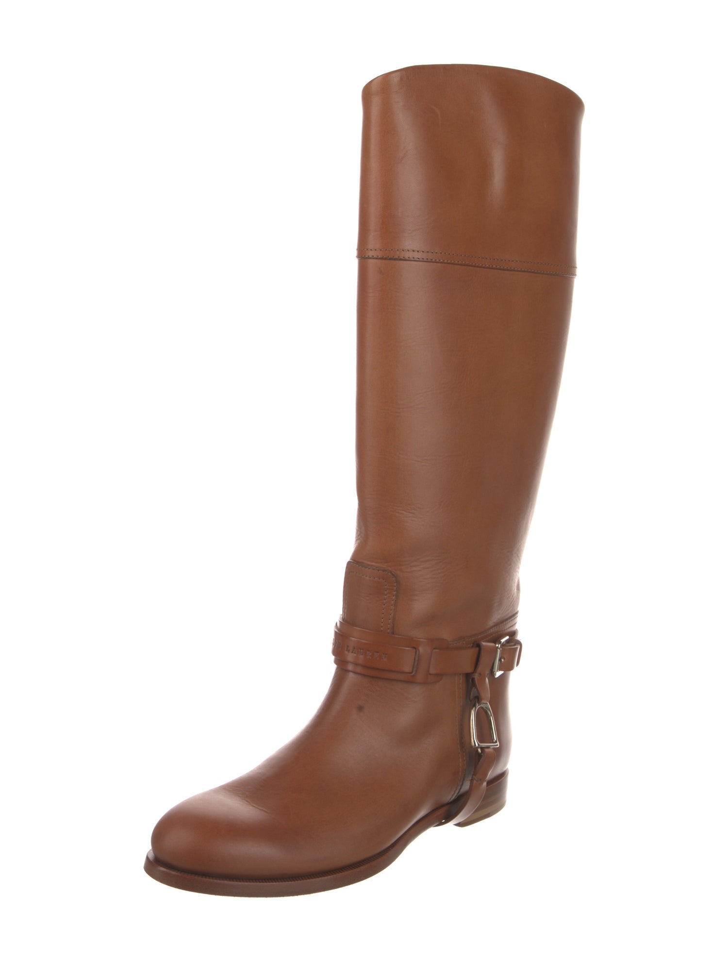 Ralph Lauren Leather Riding Boots