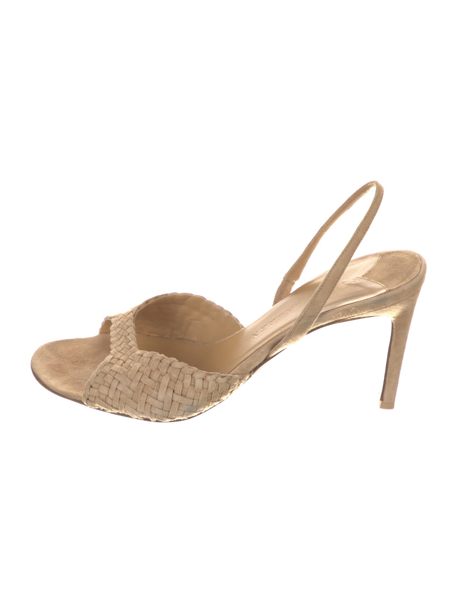 Ralph Lauren Suede Slingback Sandals