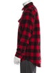 Ralph Ralph Lauren Wool Plaid Print Jacket