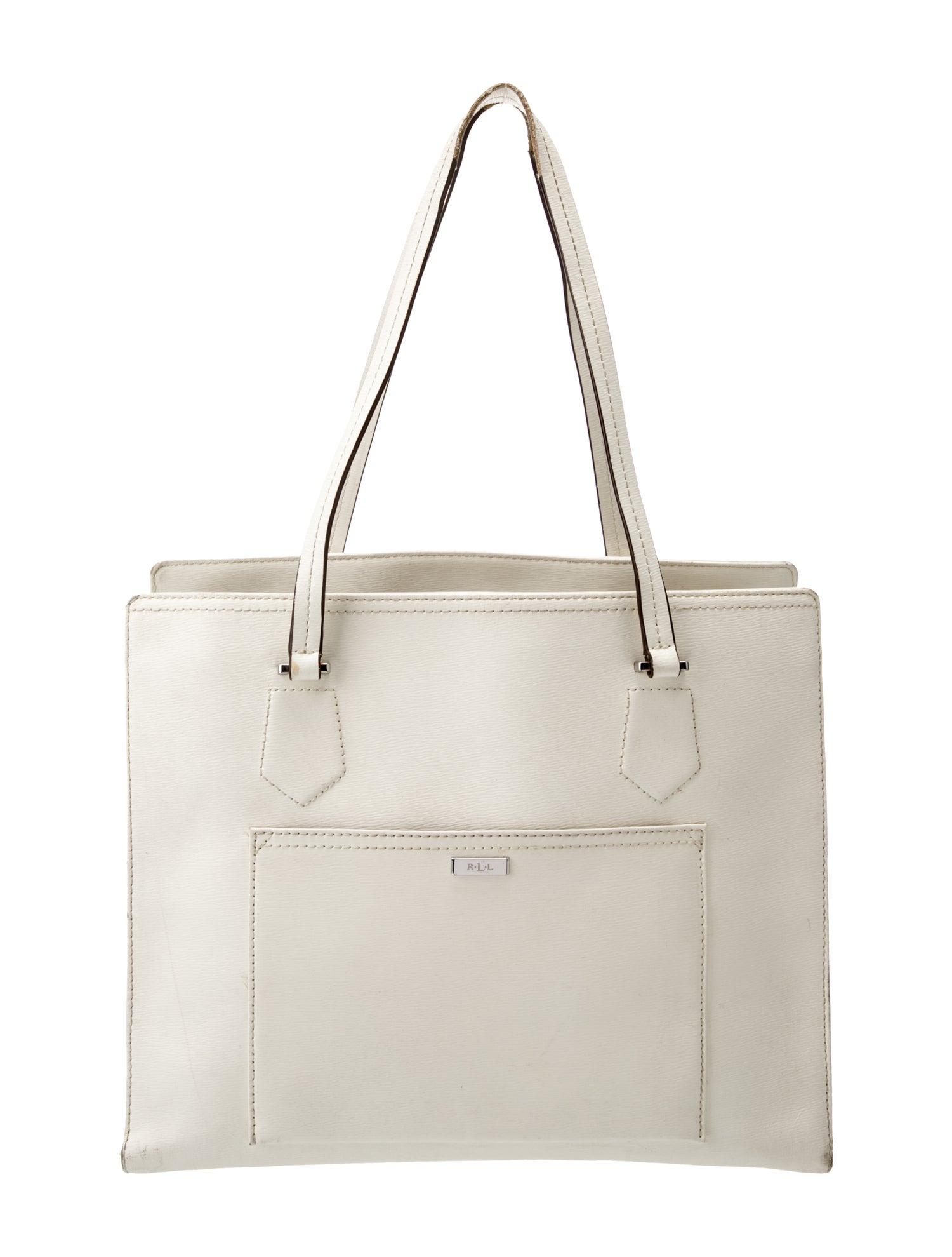 Ralph Lauren Saffiano Leather Shoulder Bag