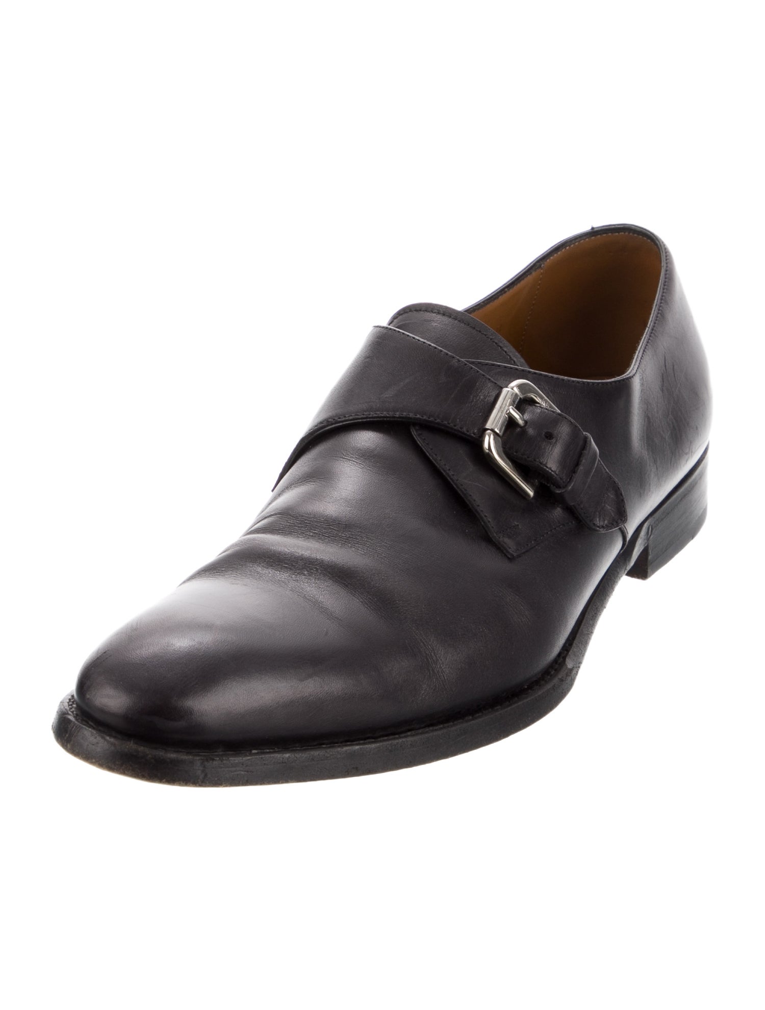 Ralph Lauren Leather Monk Straps