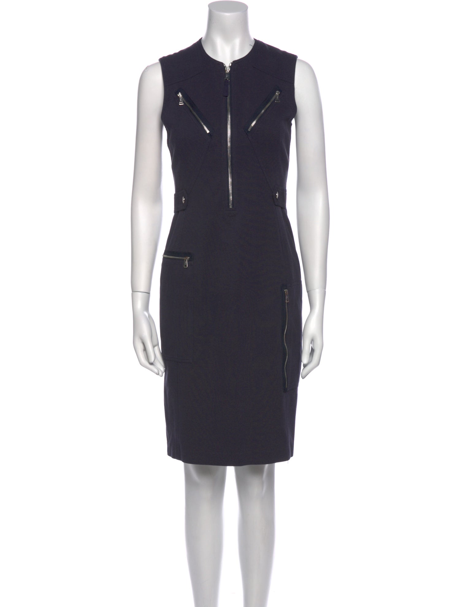 Ralph Lauren Crew Neck Knee-Length Dress