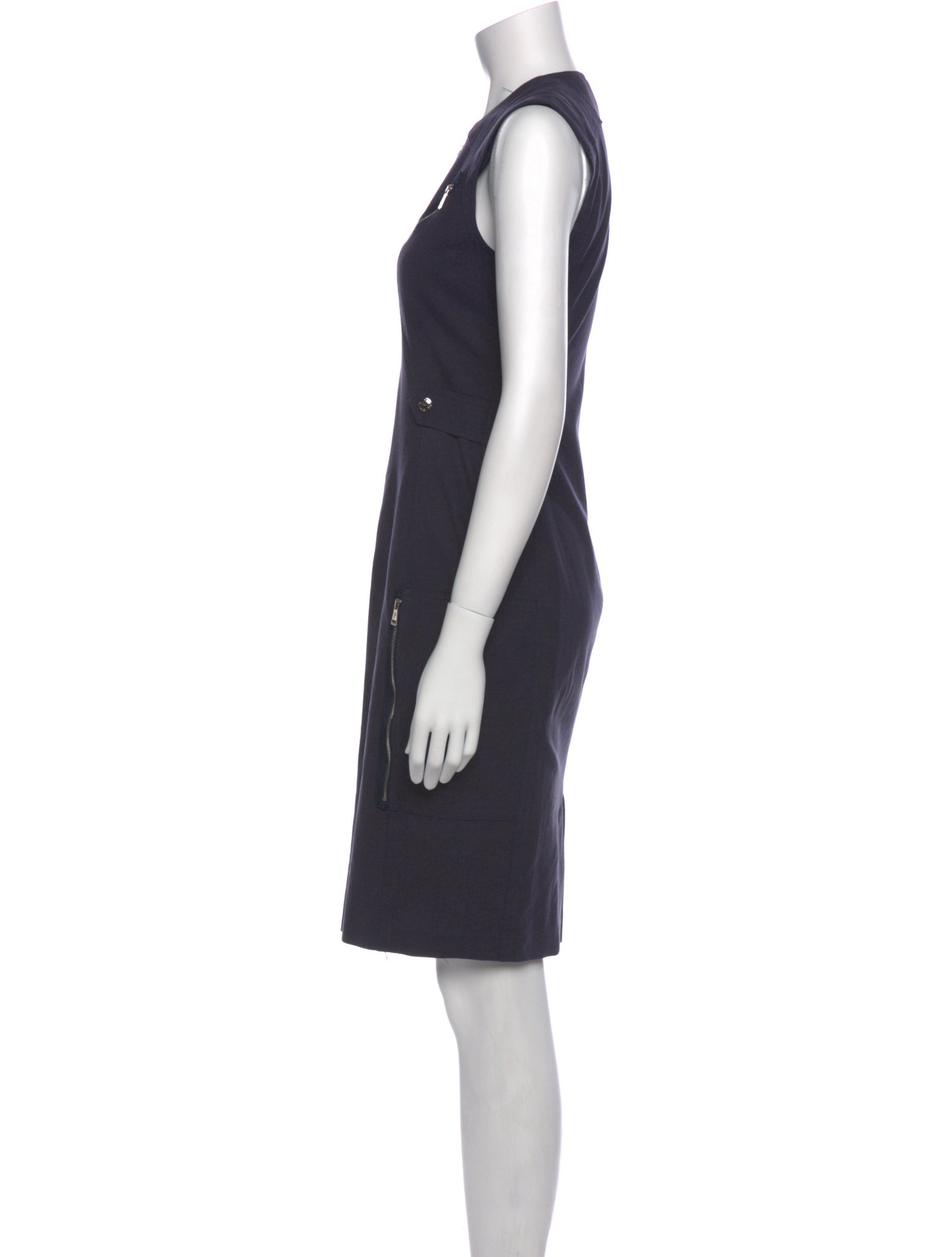 Ralph Lauren Crew Neck Knee-Length Dress