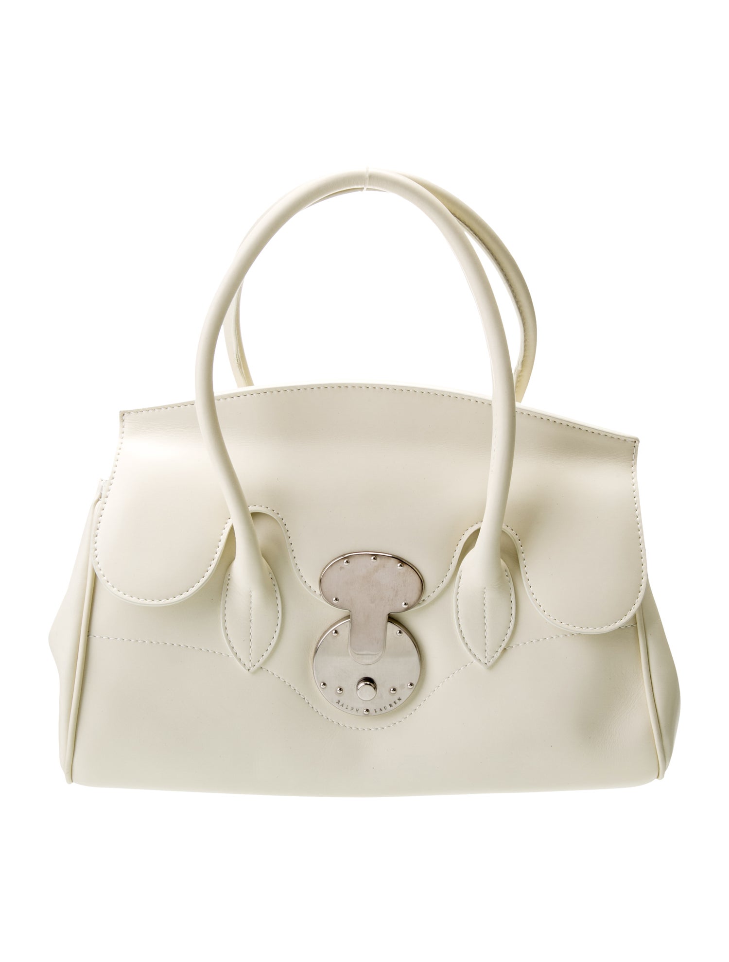 Ralph Lauren Leather Top Handle Bag