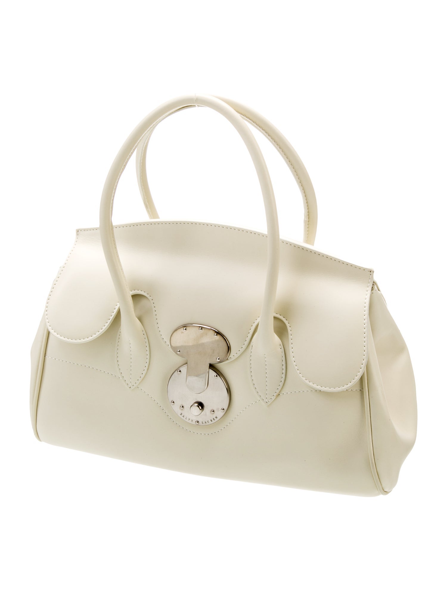 Ralph Lauren Leather Top Handle Bag