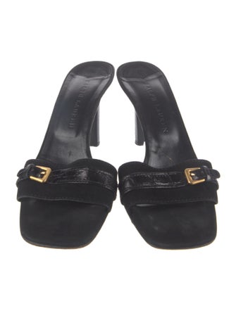 Ralph Lauren Suede Slides