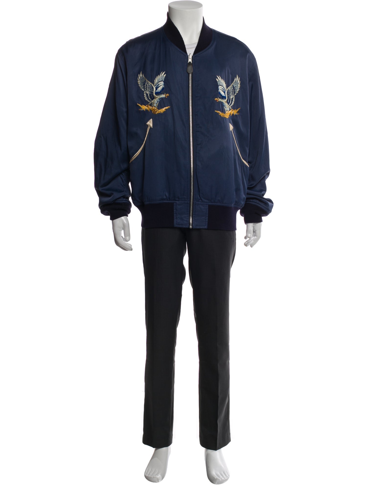 Ralph Lauren Graphic Print Bomber Jacket