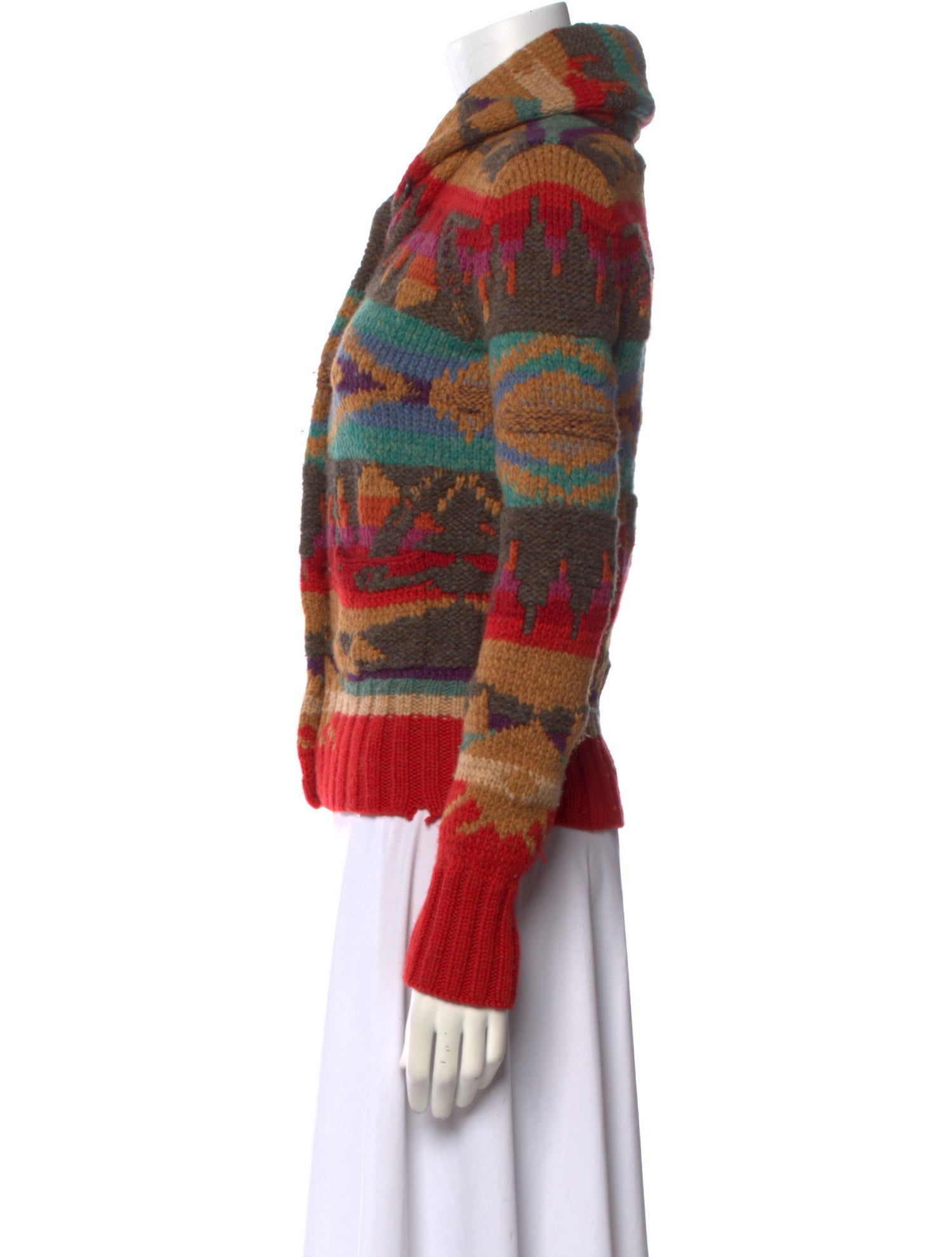 Ralph Lauren Wool Patterned Sweater