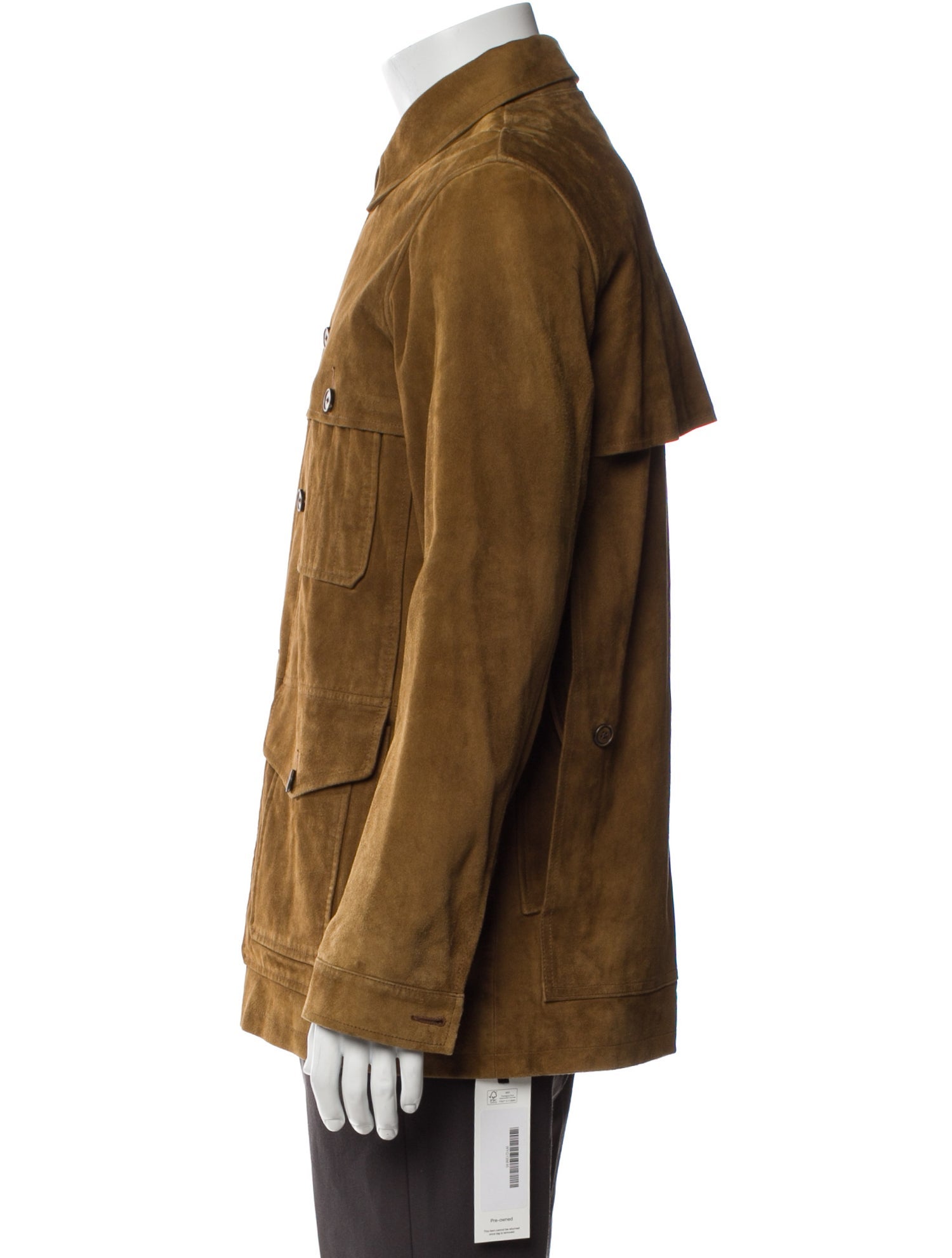 Polo Ralph Lauren Goat Leather Utility Jacket