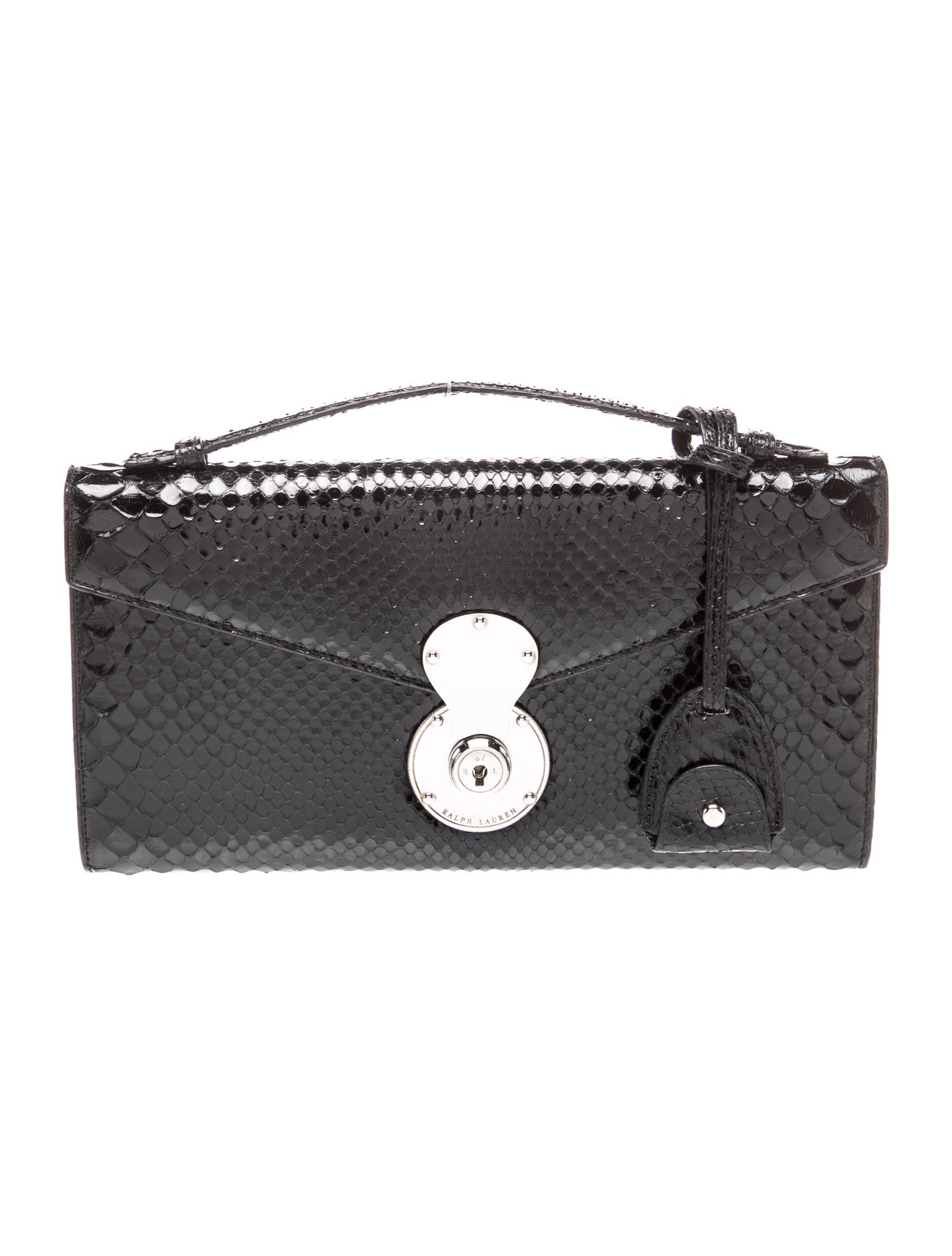 Ralph Lauren Collection Snakeskin Crossbody Bag