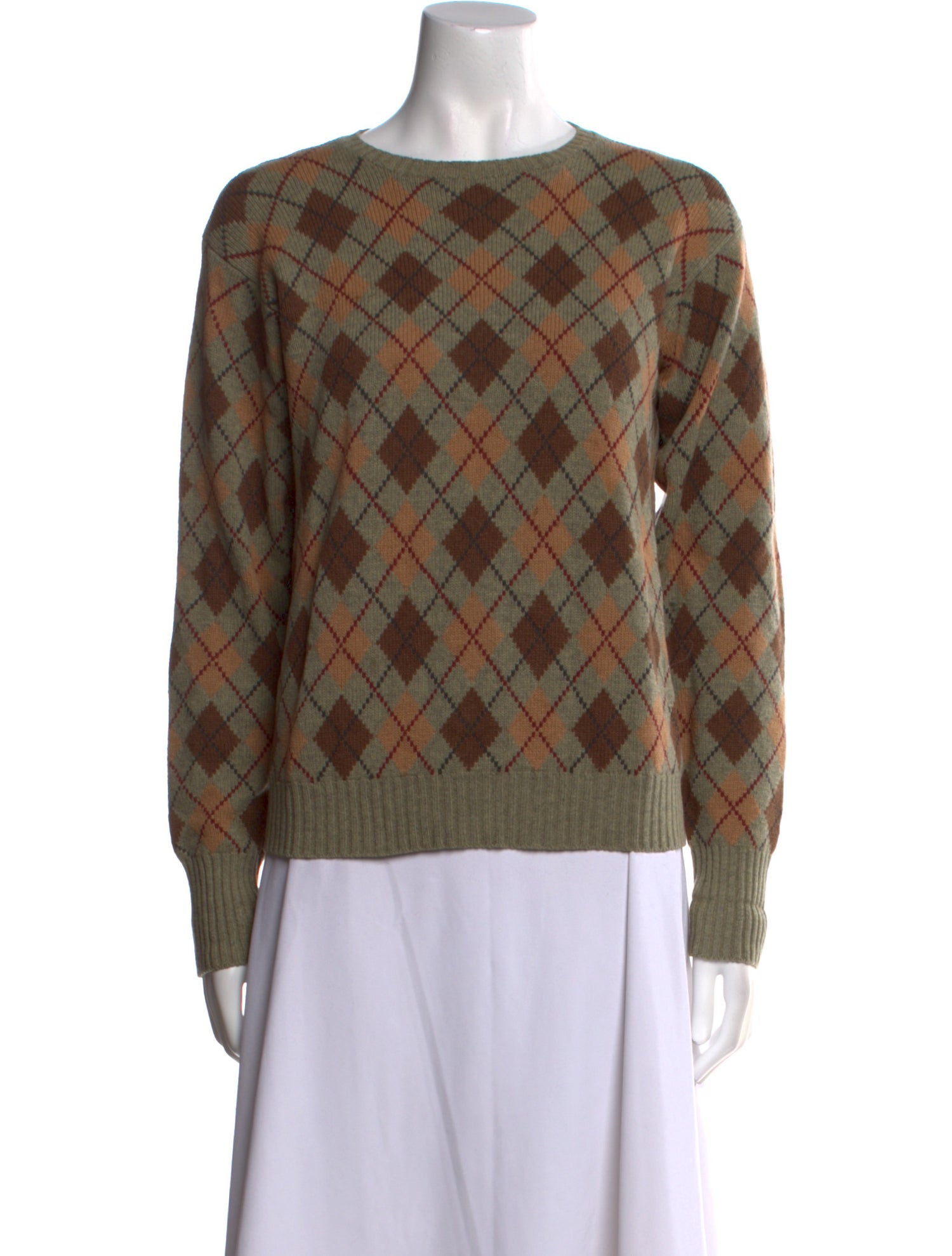 Ralph Lauren Lambswool Printed Sweater