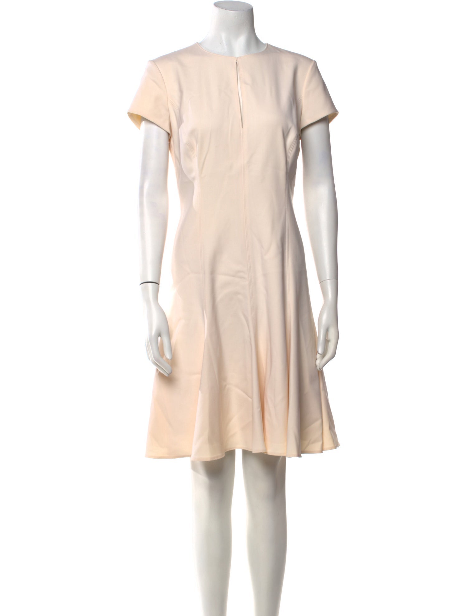 Ralph Lauren Black Label Wool Knee-Length Dress