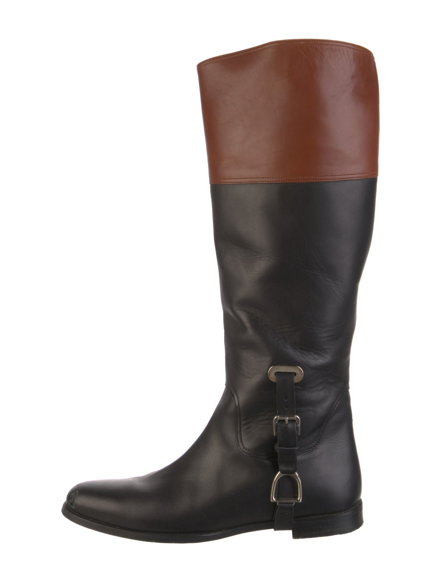 Ralph Lauren Leather Riding Boots