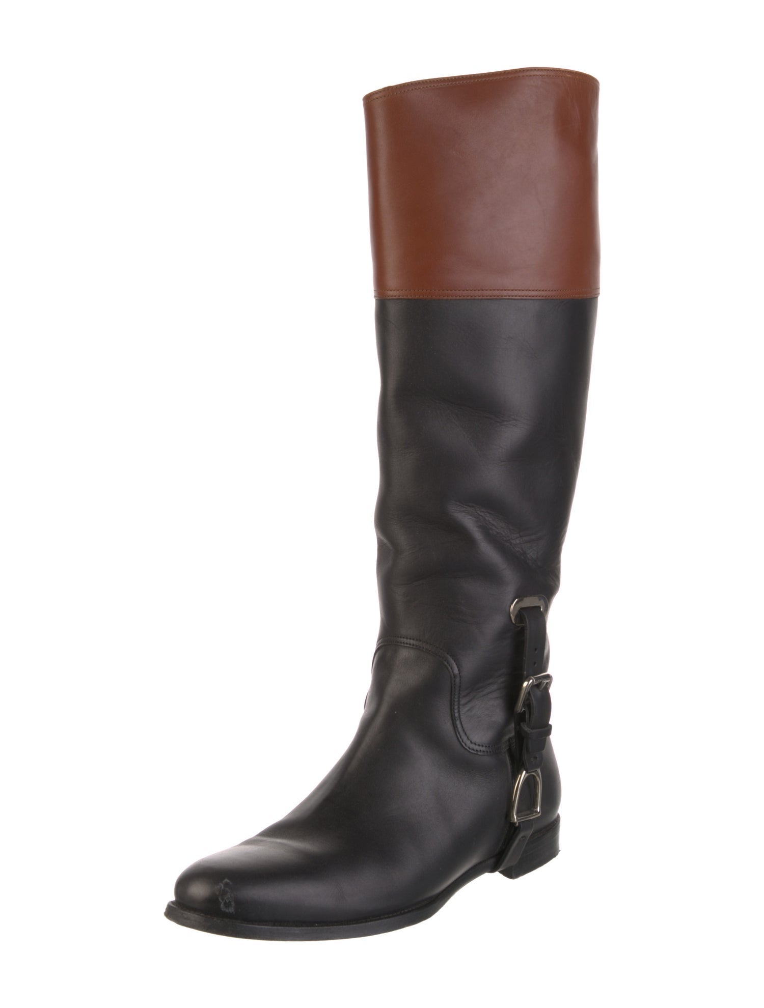 Ralph Lauren Leather Riding Boots