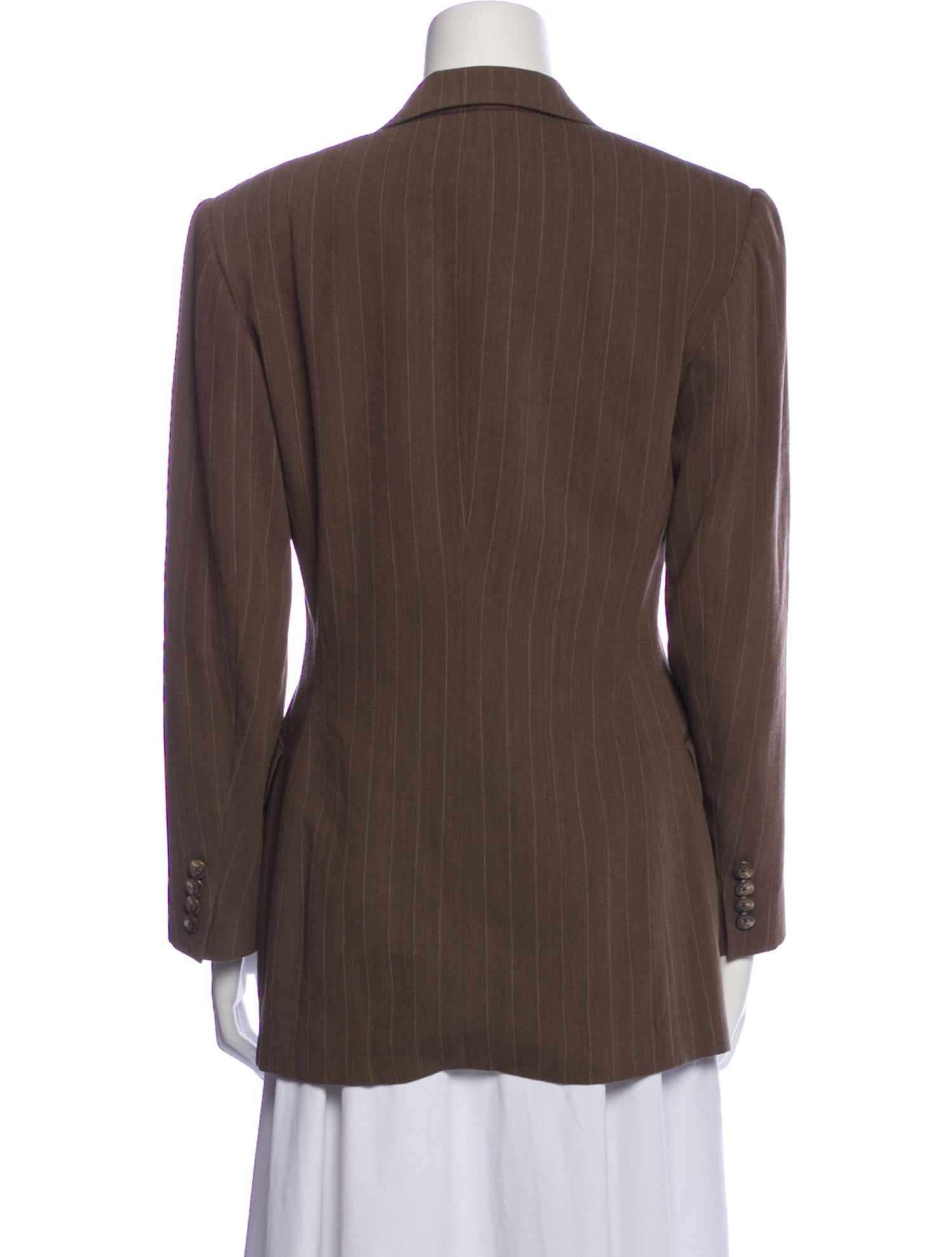 Ralph Lauren Wool Striped Blazer