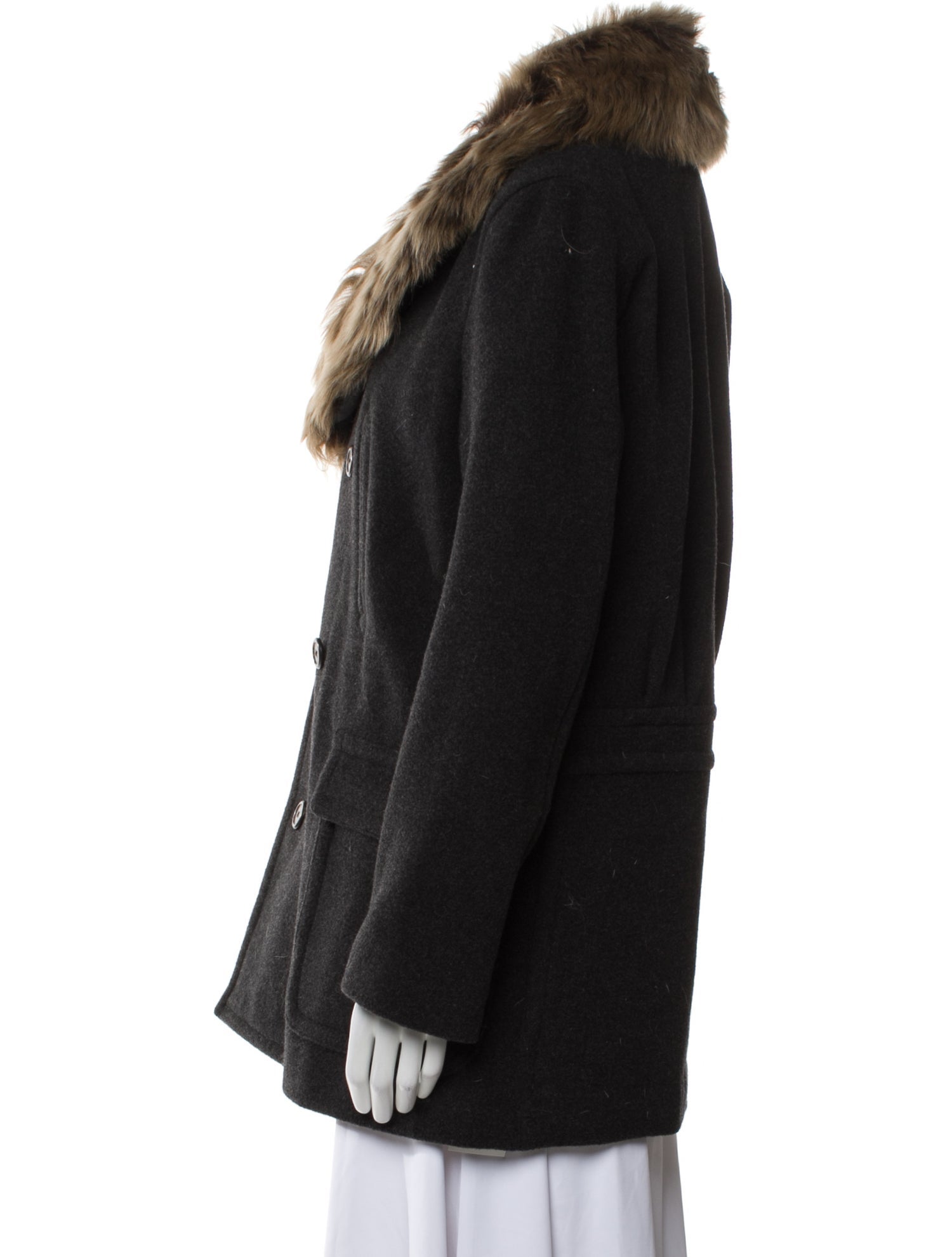 Ralph Lauren Wool Fur Jacket