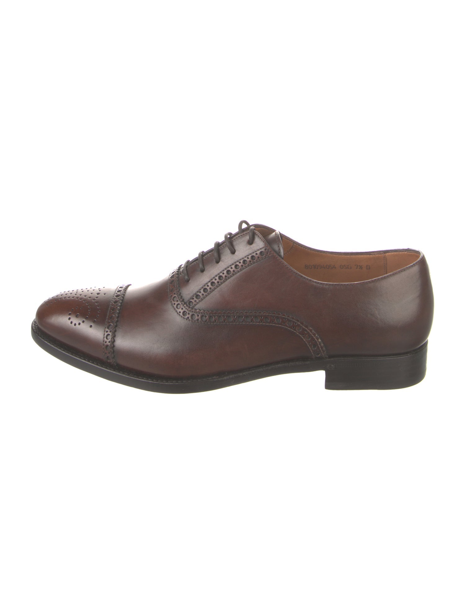 Ralph Lauren Leather Lasercut Accents Brogues