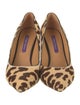Ralph Lauren Ponyhair Animal Print Pumps