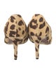 Ralph Lauren Ponyhair Animal Print Pumps