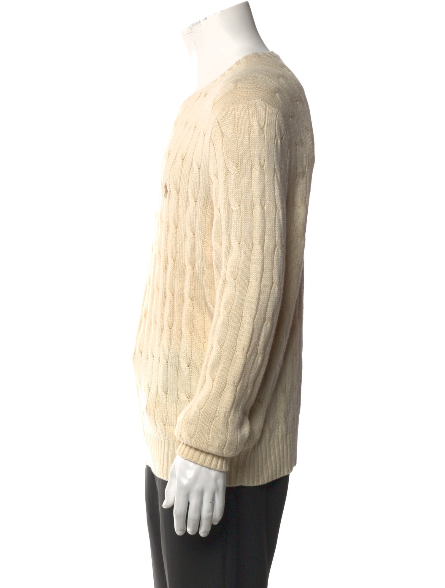 Ralph Lauren Silk Crew Neck Pullover